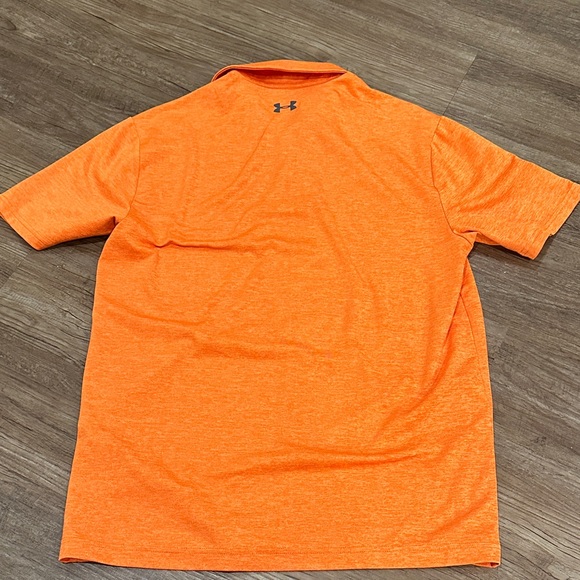 Under Armour Men's Bright Orange The Playoff Polo - Picture 3 of 3